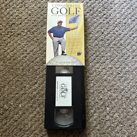 Christmas / Father’s Day! Conquering Golf with Butch Harmon VHS Complete Set - Picture 5 of 7